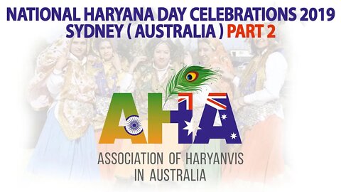 National Haryana Day Celebrations 2019 Sydney ( Australia ) | Part 2