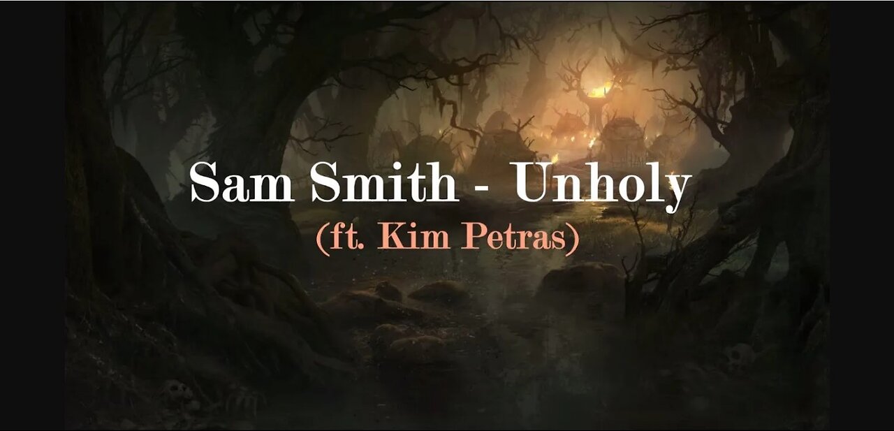 Sam Smith - Unholy ft. Kim Petras (Lyric Video) - 2023