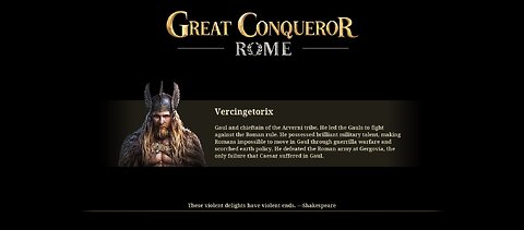 Great Conqueror Rome Chapter 10: Civil War of Liberators: Rome-Octavian pt.1