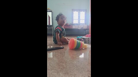 Cute baby Sri kutti play time /@Naagu_talks_02