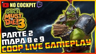 ORCS MUST DIE 3 COOP LIVE GAMEPLAY ENTRE IRMÃOS Parte 2 | COOPERATIVO