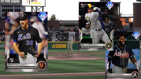 Topps Now Tylor Megill and Willy Adames Debuts: MLB The Show 22 Diamond Dynasty