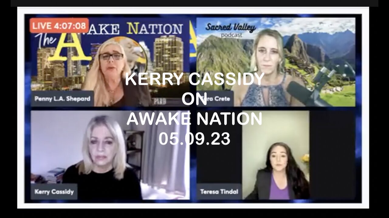 KERRY CASSIDY GUEST ON AWAKE NATION : RE 2 LATEST ARTICLES