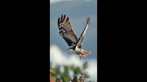 Power Struggle in the Sky: The Hawk and the Nightingale's Tale 🦅🎶