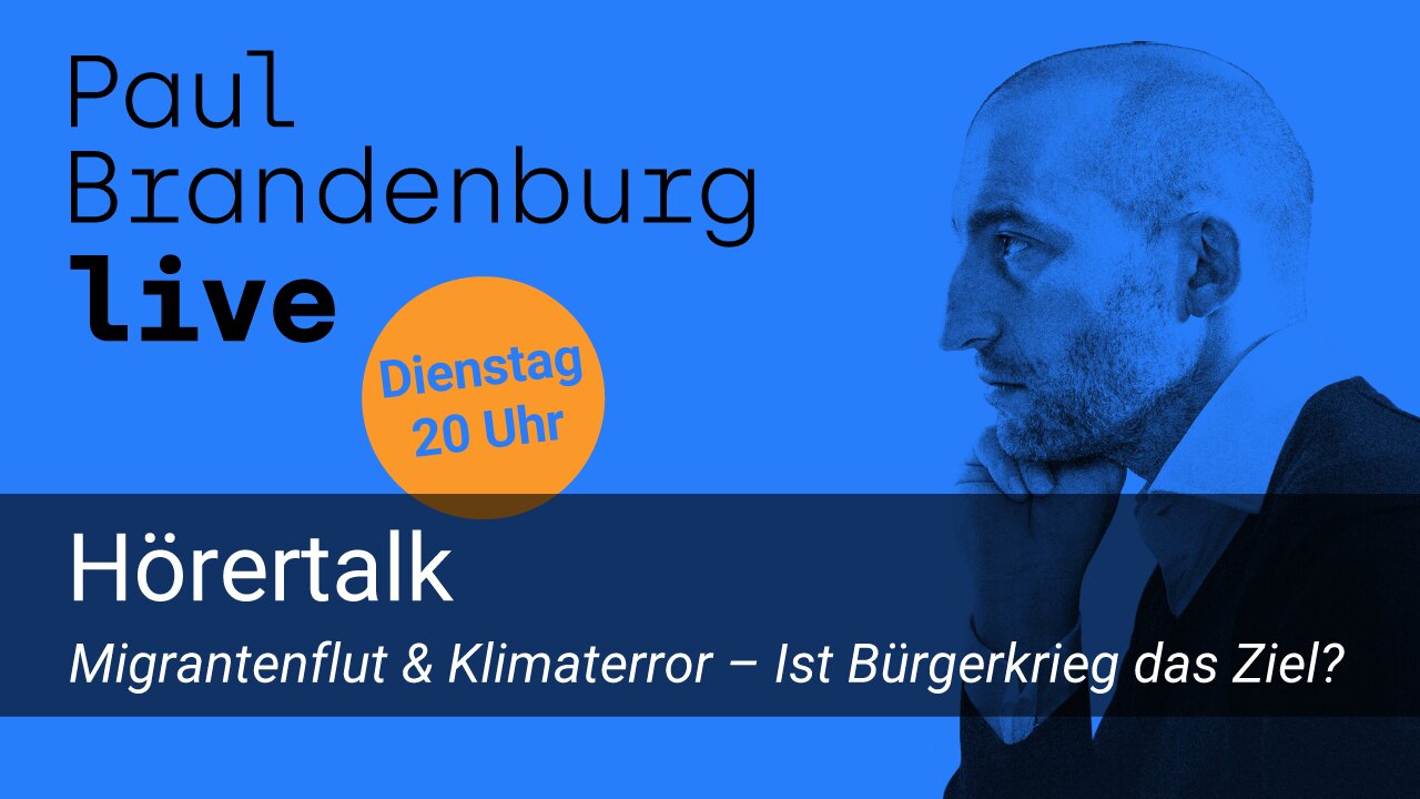 #55 – Hörertalk: Migrantenflut & Klimaterror – Ist Bürgerkrieg das Ziel?