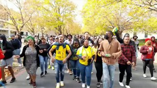 Students protest after racial incident at Stellenbosch University