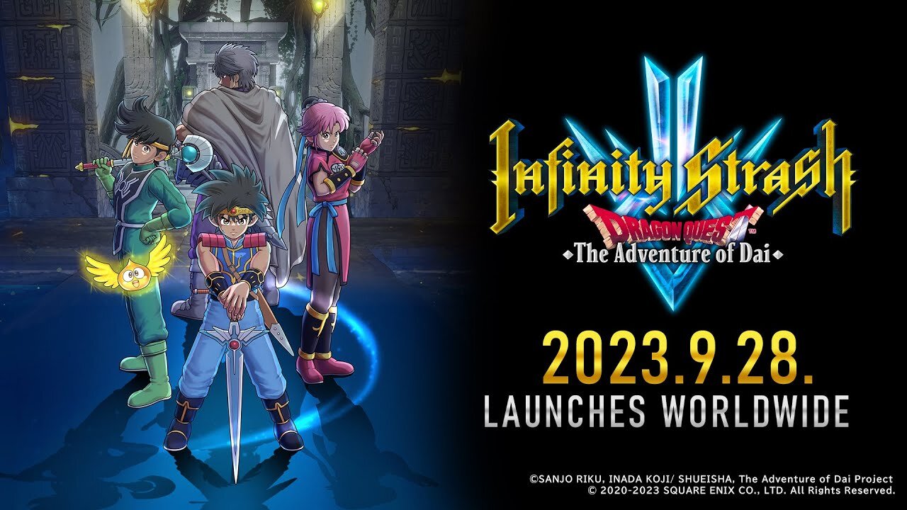 Infinity Strash DRAGON QUEST The Adventure of Dai Release Date Trailer