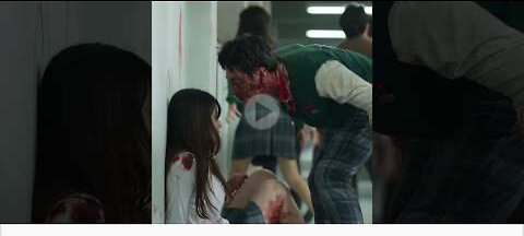 Eun-ji transformation 😨 into zombie 🧟‍♀ All of us