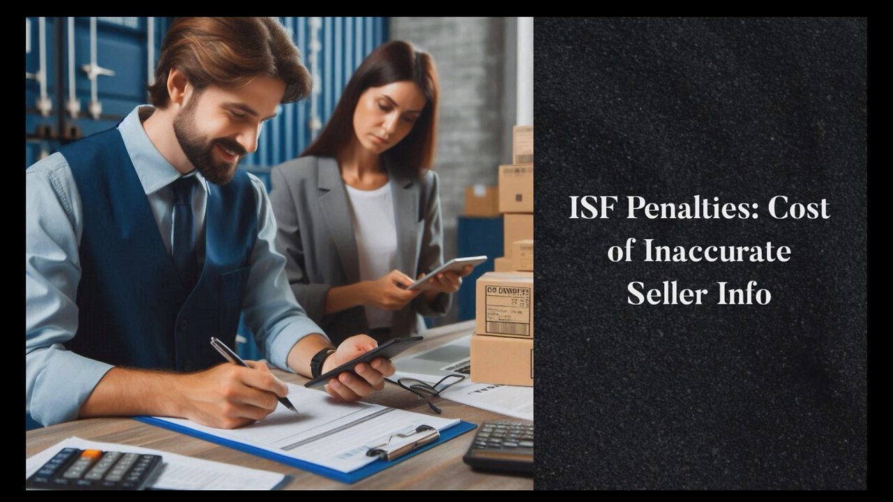 ISF Filing: Avoid Penalties by Reporting Seller's Name and Address Accurately