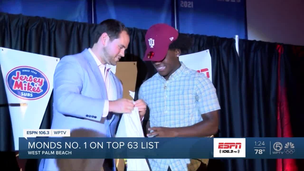 Monds tops ESPN West Palm Top 63 list