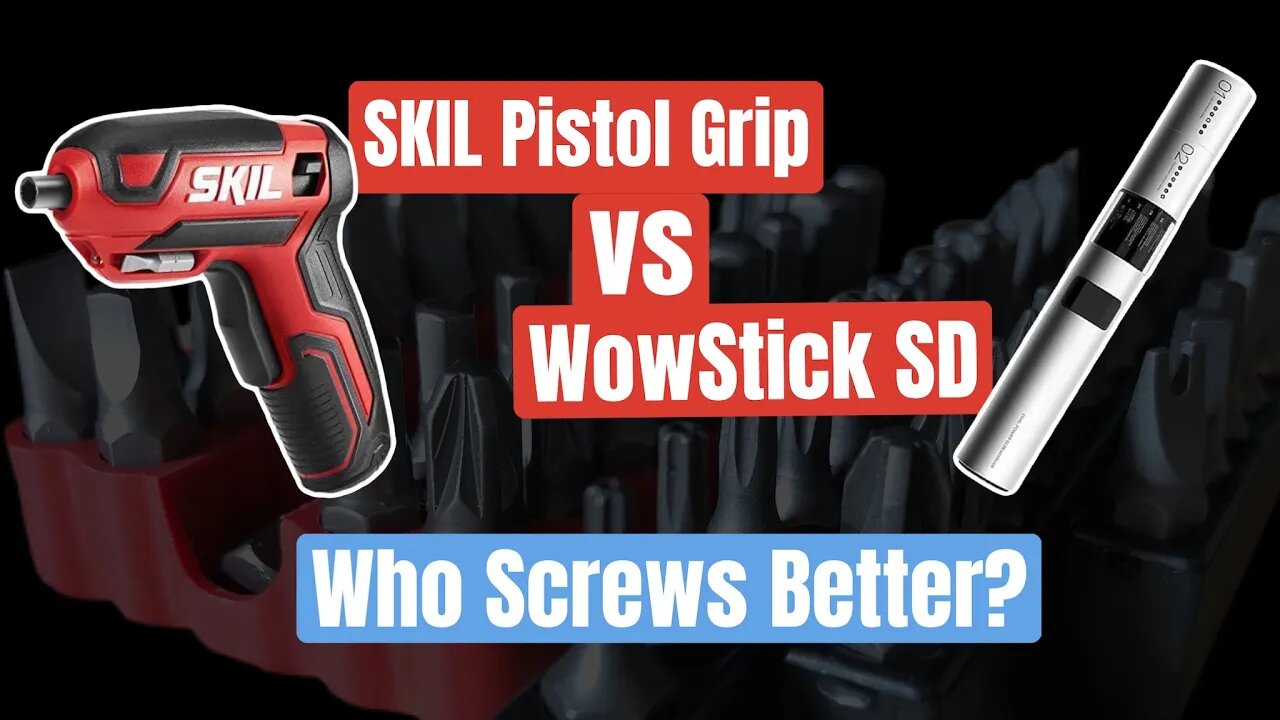 WowStick VS Skil Pistol Grip - Who Screws Better?