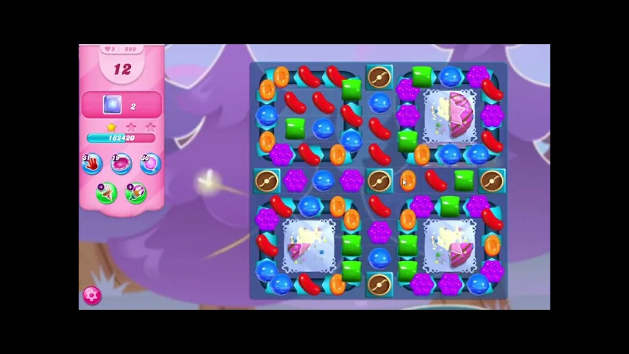 Candy Crush Saga Level 989