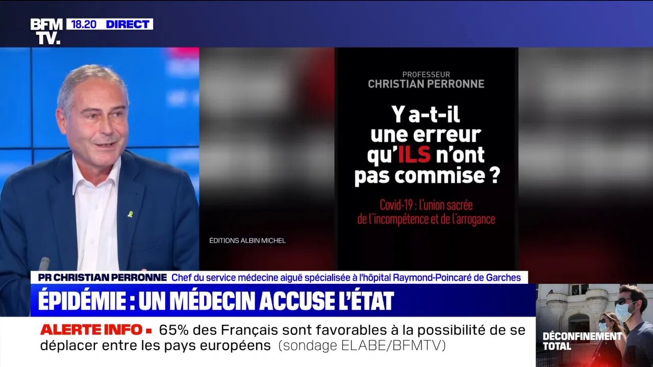 Pr Christian Perronne - « J'ai trouvé ahurissant la façon dont la crise a été gérée »