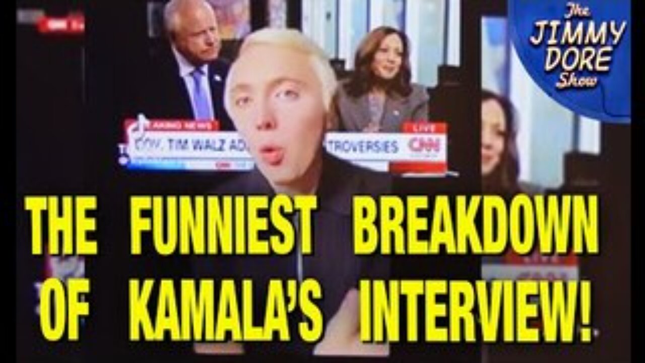 SCATHING Breakdown Of Kamala’s CNN Interview!