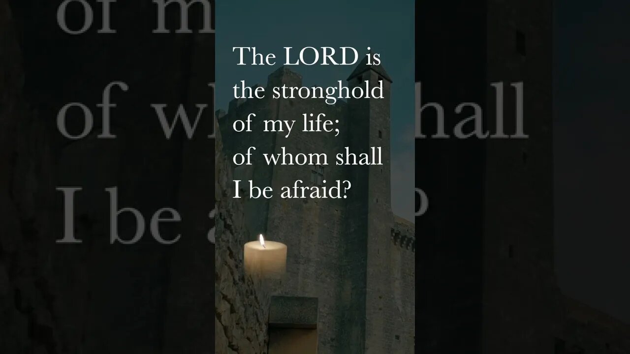 Read the Bible Psalm 27:1 ✝️ 📖