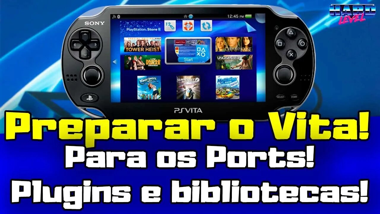 PS Vita! Como preparar o console para os ports! Plugins e Libshacccg! Método mais facil!