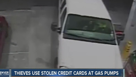 Thieves use stolen credit card to buy hundreds of dollars of gas