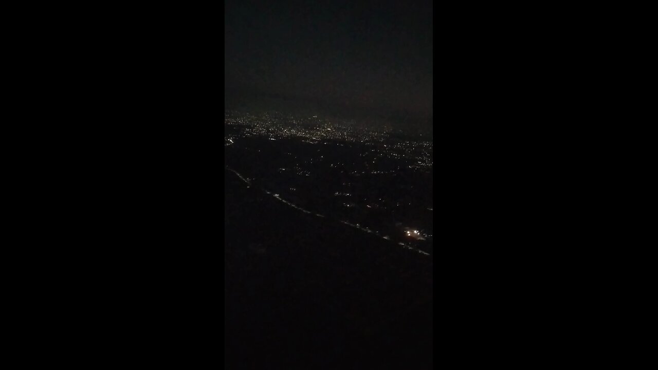 flight view morning at Hyderabad