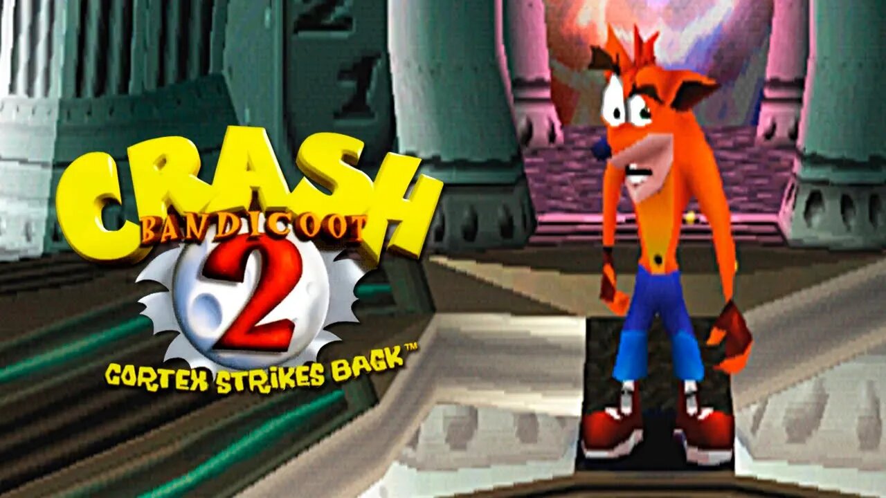 CRASH BANDICOOT 2 CORTEX STRIKES BACK (PS1) #13 - Piston It Away & Rock It! (Dublado em PT-BR)