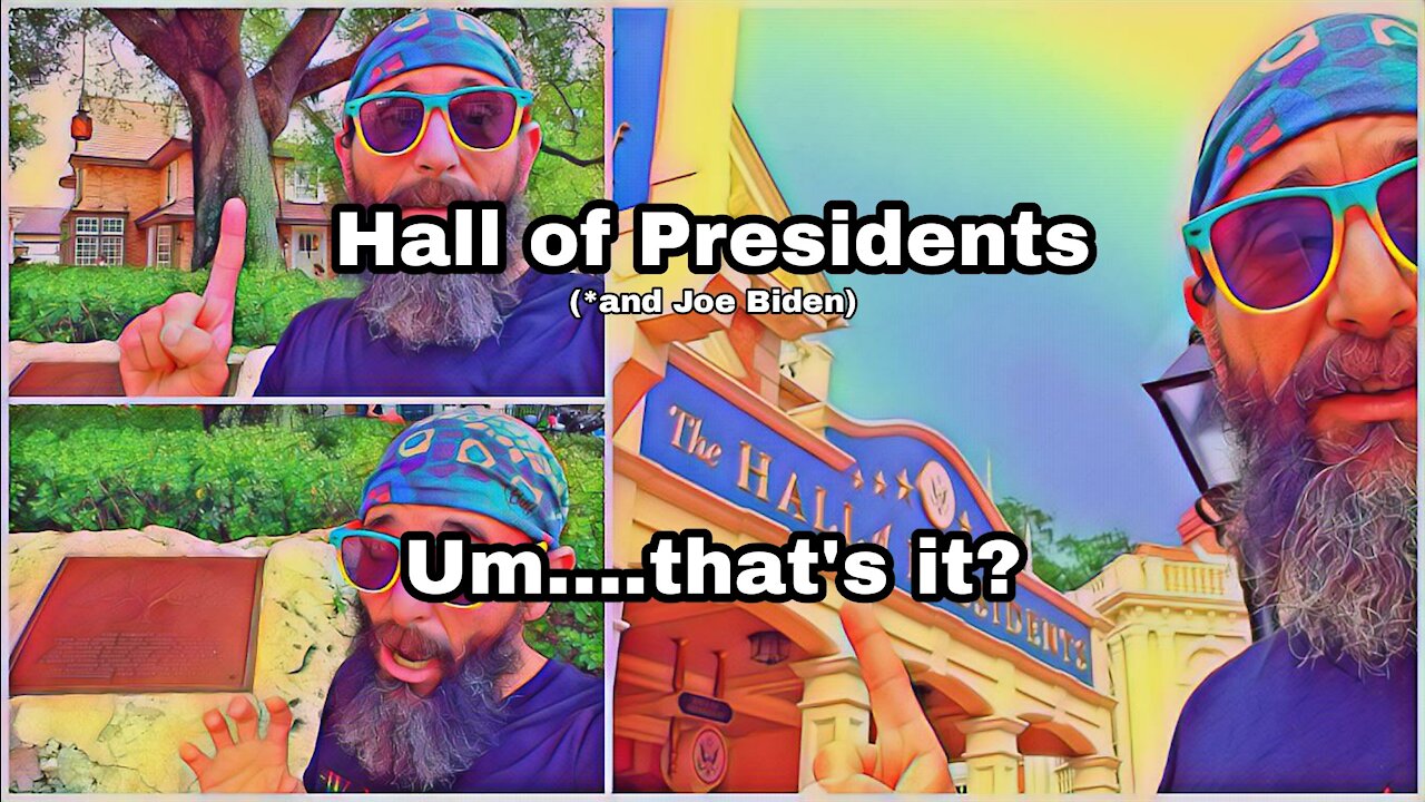 Thinkings On The Updated Hall of Presidents (*and Joe Biden)