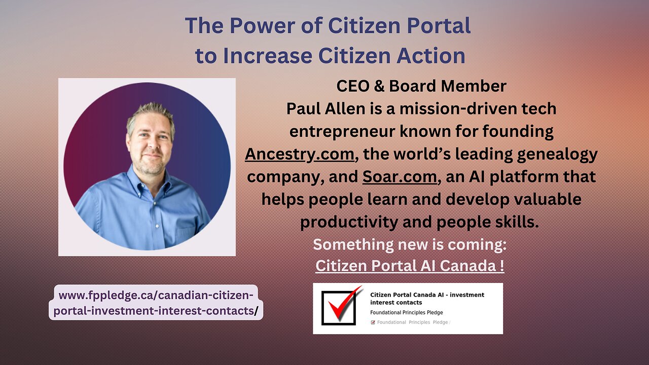 Power of Citizen Portal to Increase Citizen Action