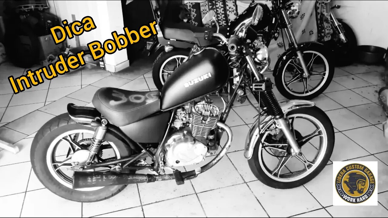 Dica customização intruder 125 bobber