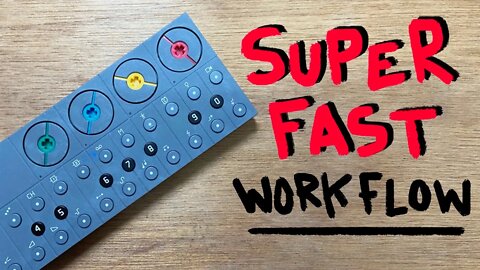 SUPER FAST workflow beat making // OP-Z