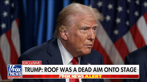Trump Disputes Secret Service Director's Sloped Roof Explanation: 'Essentially A Flat Roof'