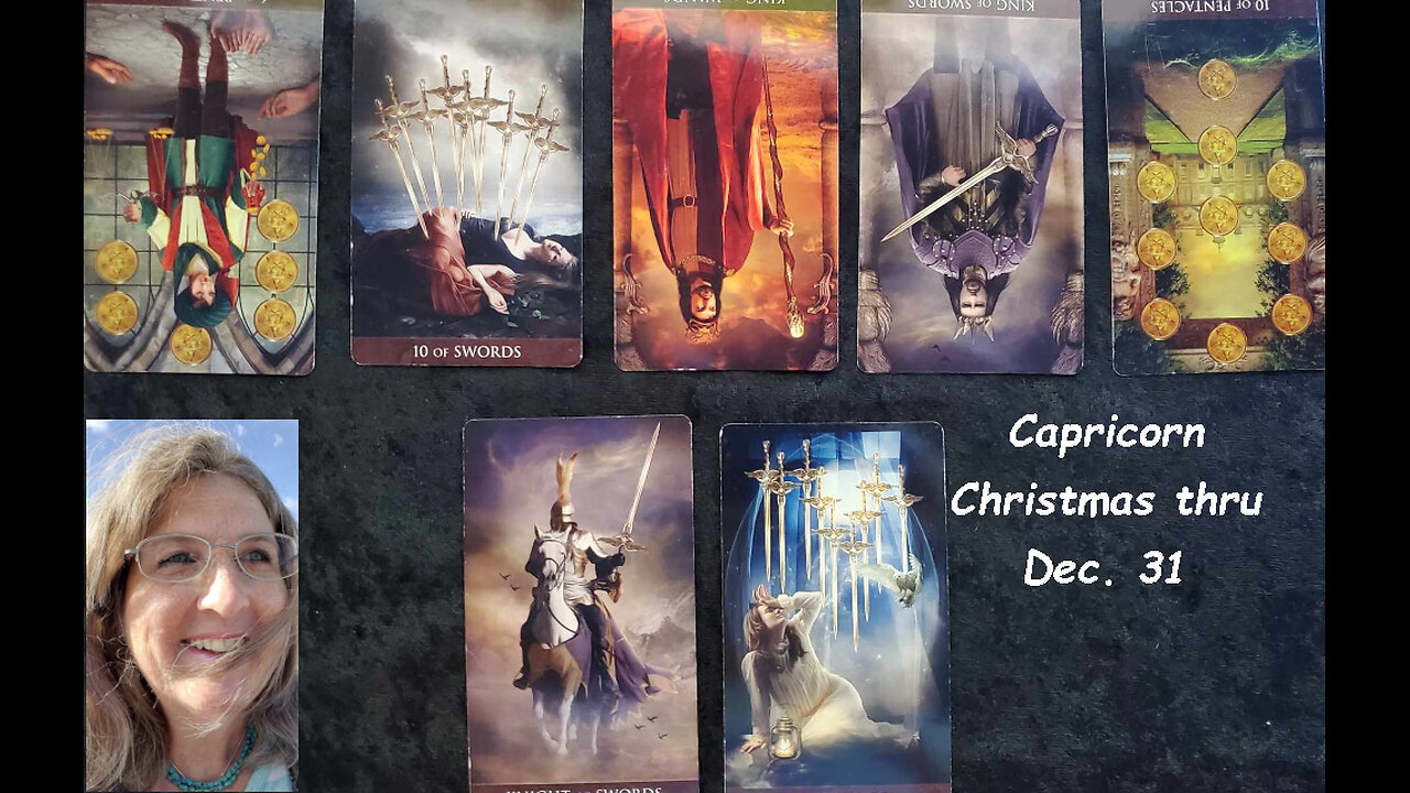 Capricorn Christmas thru December 31, 2023 ~ Mystic Amista Weekly Tarot