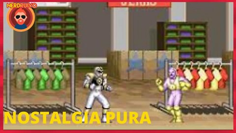 GAMEPLAY MIGHTY MORPHIN POWER RANGERS SUPER NINTENDO