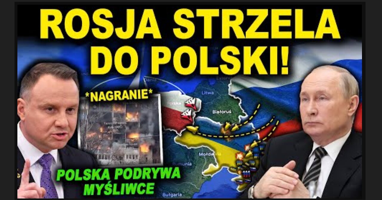 ALARM! ROSJA WYSTRZELIŁA RAKIETĘ W STRONĘ POLSKI!