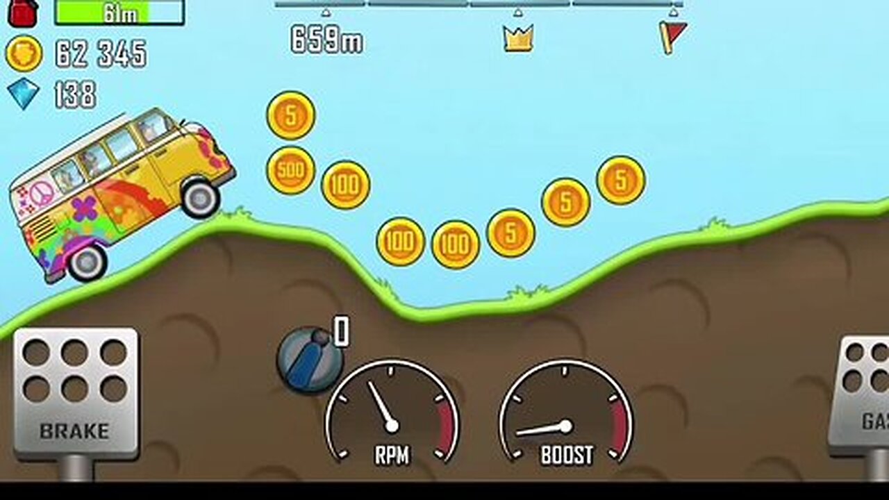 Car jamping game