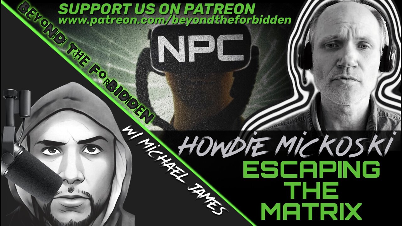 HOWDIE MICKOSKI | ESCAPING THE MATRIX, NPC’S AND THE REINCARNATION SOUL BATTERY FARM