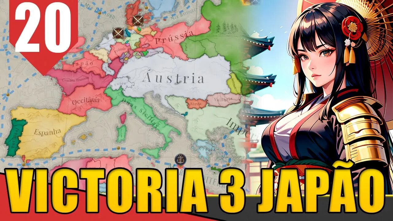 Pau na EUROPA - Victoria 3 Shogunato Japonês #20 [Gameplay PT-BR]