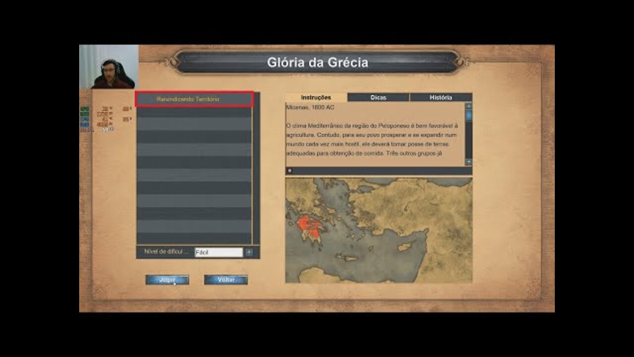 AGE OF EMPIRES 1 | 02 GLÓRIA DA GRÉCIA: 1 - REIVINDICANDO TERRITÓRIOS