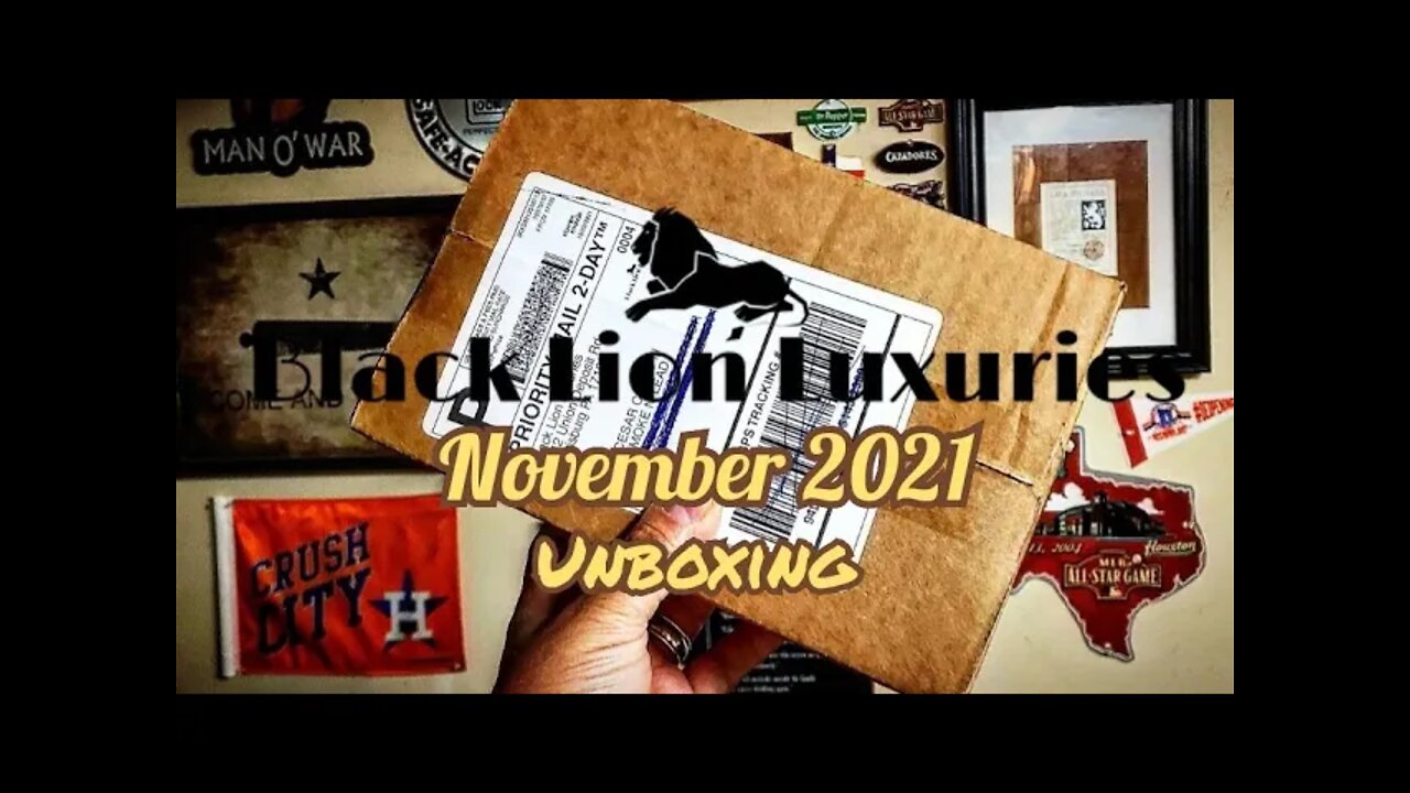 Black Lion Luxuries Monthly Cigar Club Unboxing | November 2021