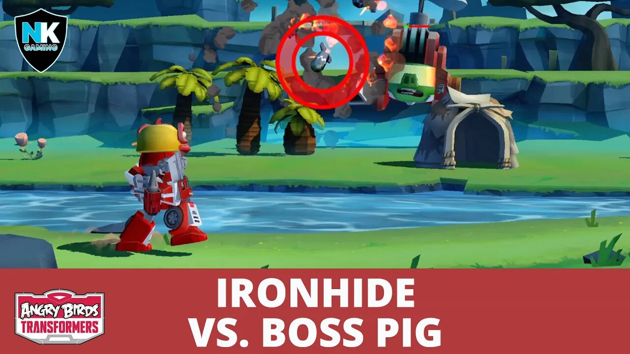 Angry Birds Transformers 2.0 - Ironhide vs. Boss Pig