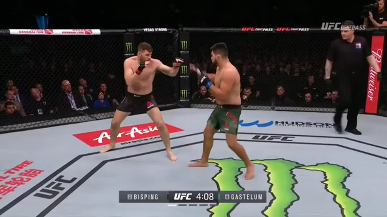 Kelvin Gastelum vs Michael Bisping UFC Complete Hilight 😍🤩