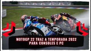 MotoGP 22 PS4, Xbox One, Nintendo Switch, PS5, Xbox Series e PC (Jogo de Corrida 2022)