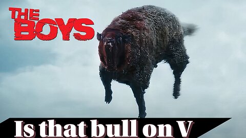 The Boys Season 4 - is that bull on V lol killer sheep