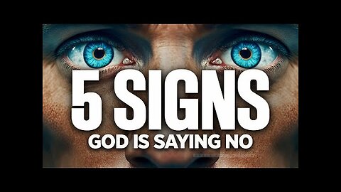 When God Is Saying NO | Before You Make Your Next Decision LISTEN TO THIS