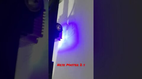 Cortando com CNC laser Neje Master 2S