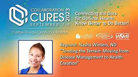 Nasha Winters, ND "Tending the Terrain: Moving from Disease Management to Health Creation"