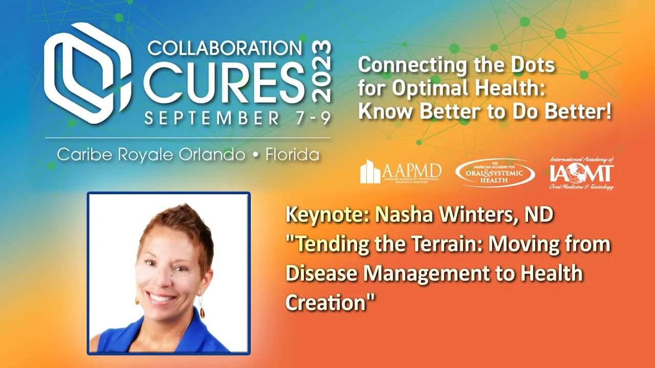 Nasha Winters, ND "Tending the Terrain: Moving from Disease Management to Health Creation"