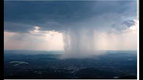 When cloud meet the ocean | amazing mother nature cloud burst