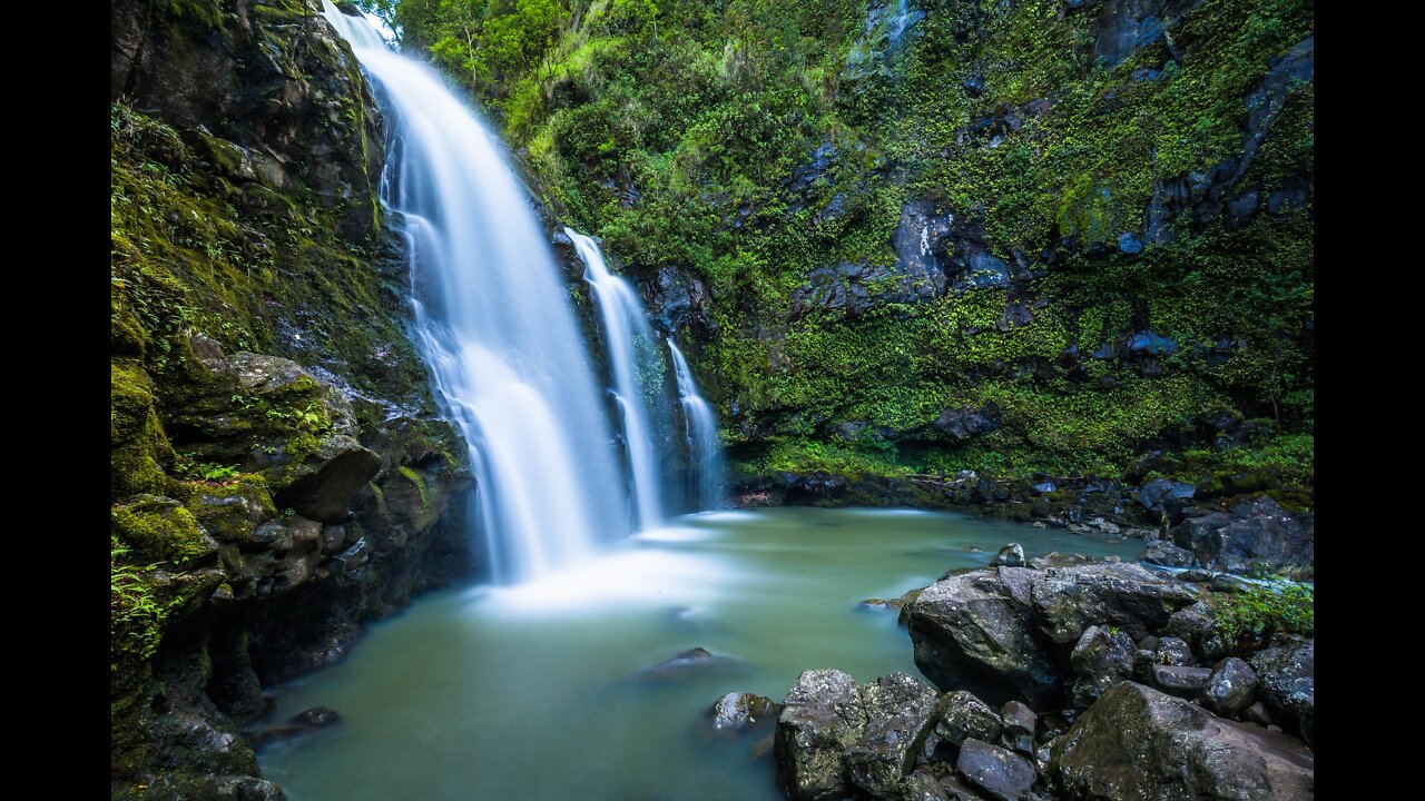 WATERFALL WONDERS: Meditation and relaxation music