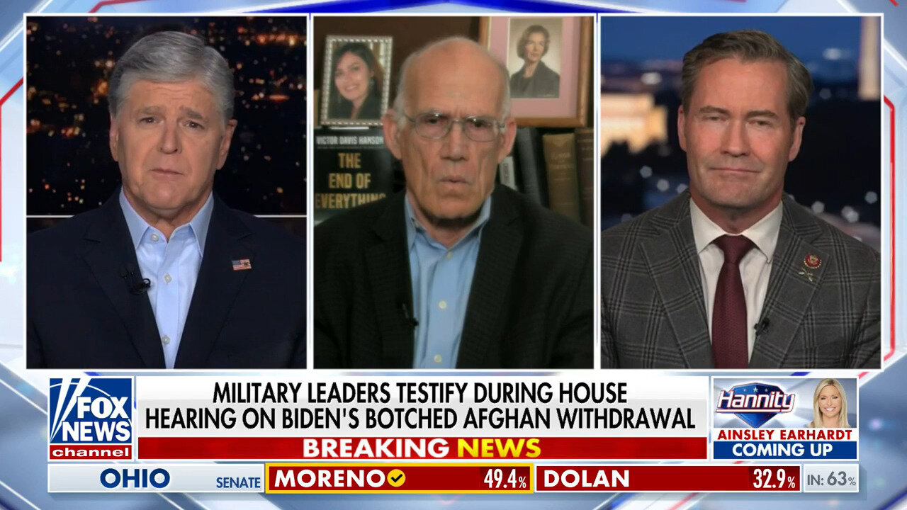 Rep. Mike Waltz: Biden 'Ignored' Three Four-Star Generals During Afghanistan Exit