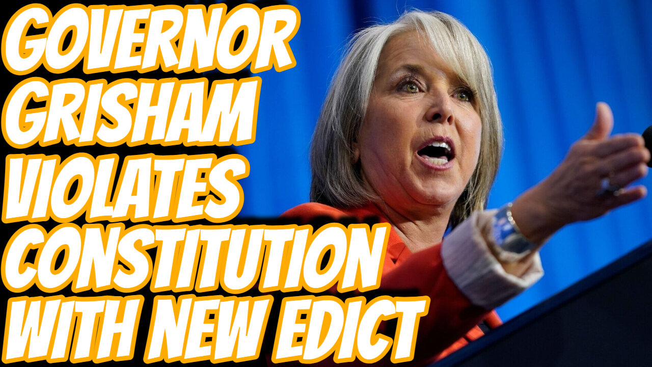 New Mexico Governor DESECRATES the 2nd Amendment with New Tyrannical Mandate