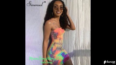 MiamiTeenyWeenyBikini com Tied Dyed Style