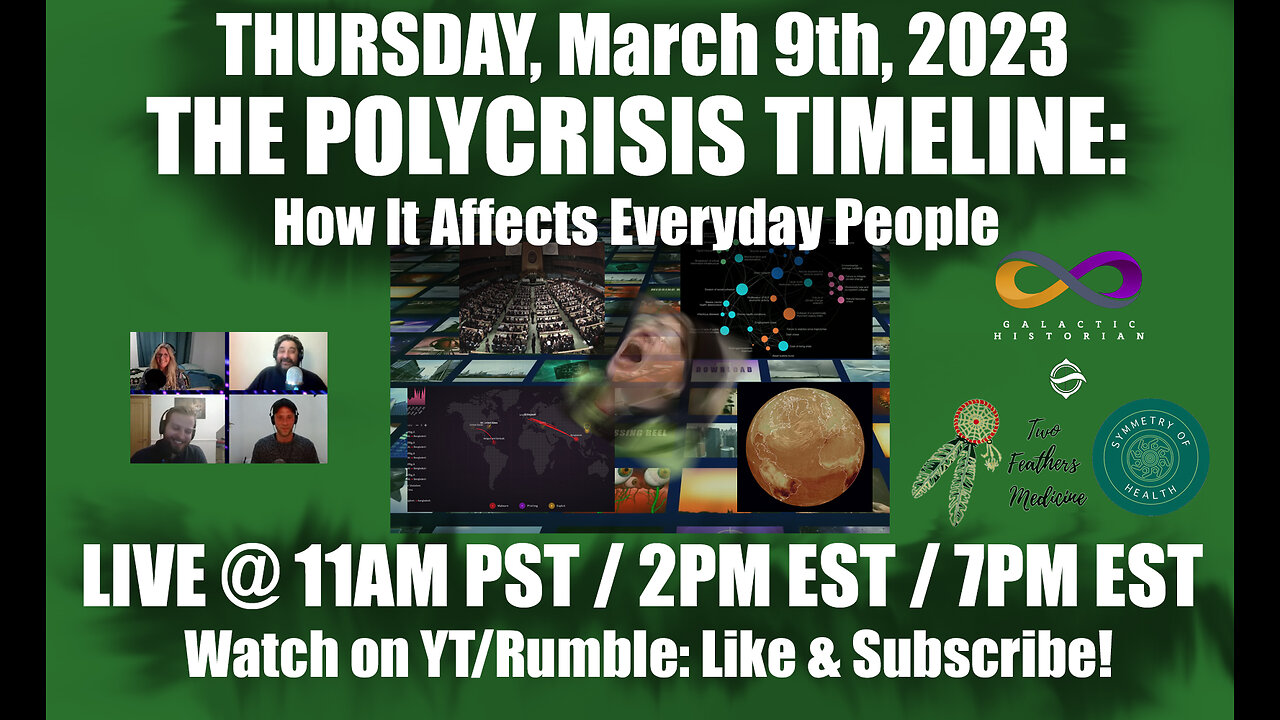 New Teachings w/Andrew Bartzis - The Polycrisis Timeline: How It Affects Everyday People (3/09/23)